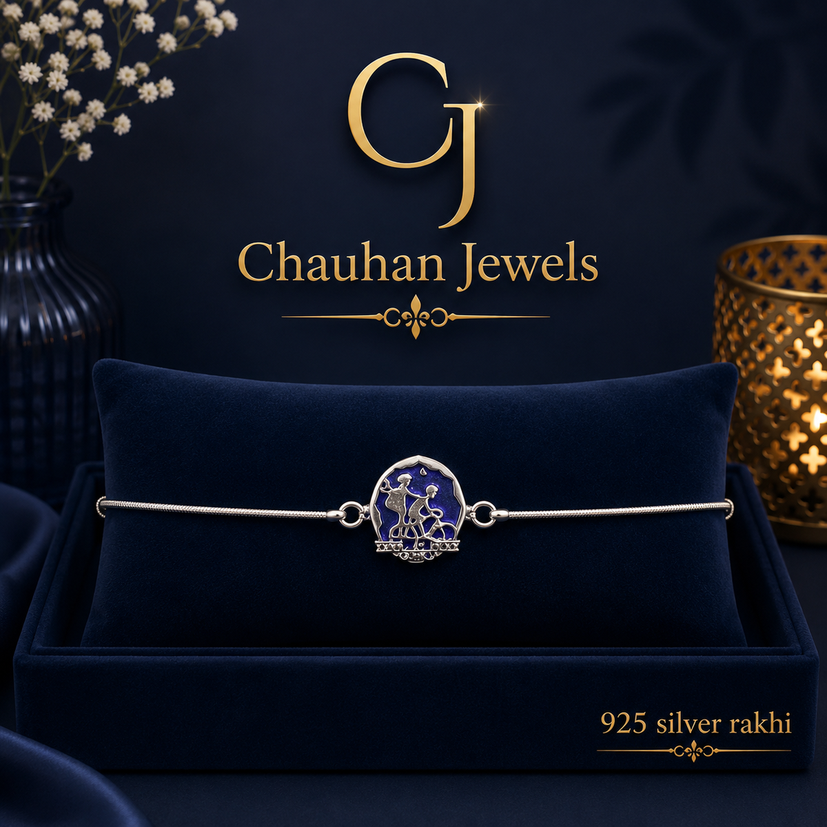 925 Silver Rakhi – A Timeless Symbol of the Brother-Sister Bond ✨