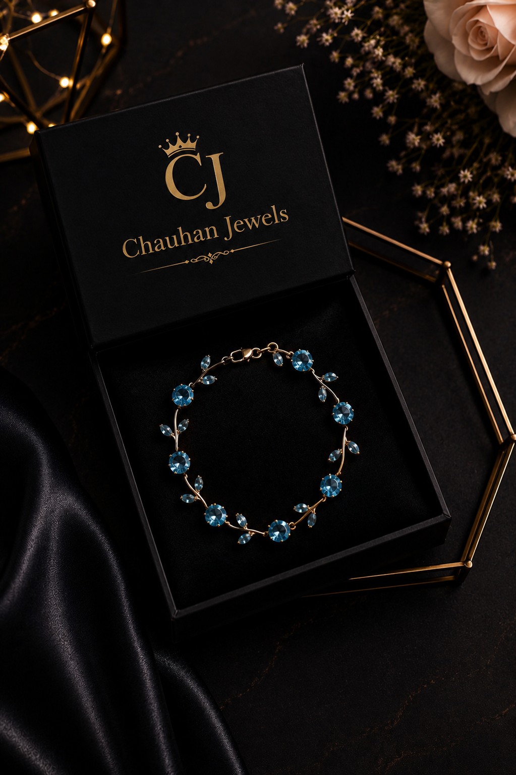 Luxury Tulip Floral Bracelet