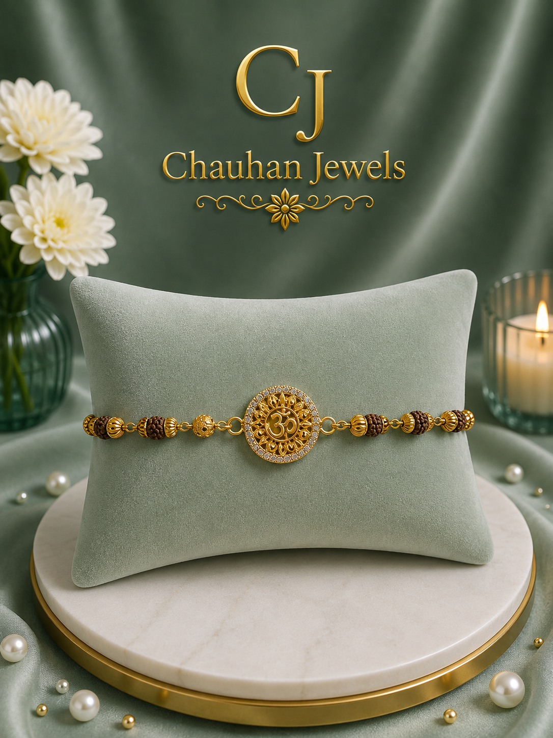 Divine Om Rakhi Bracelet ✨