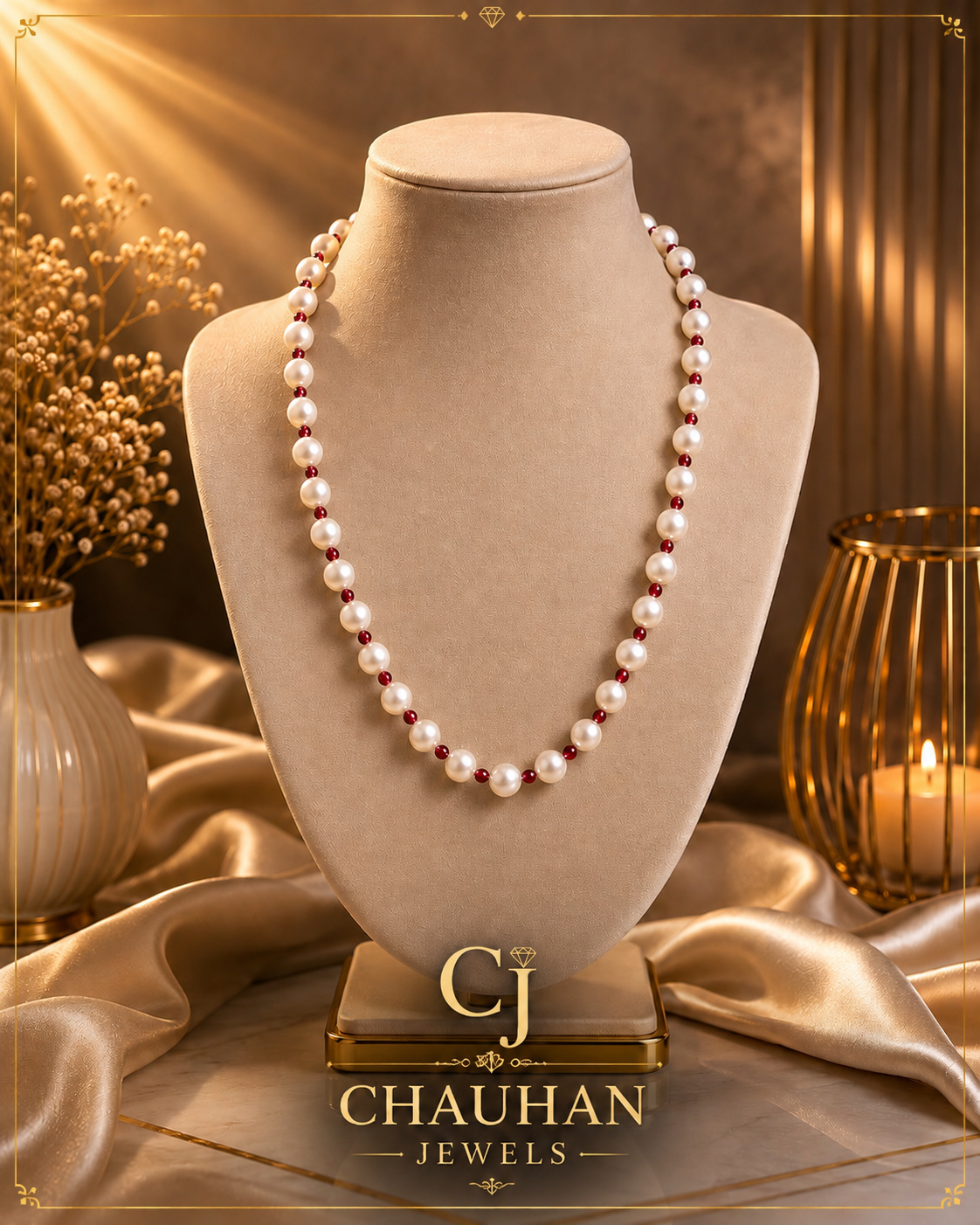 Premium Pearl Fashion Necklace