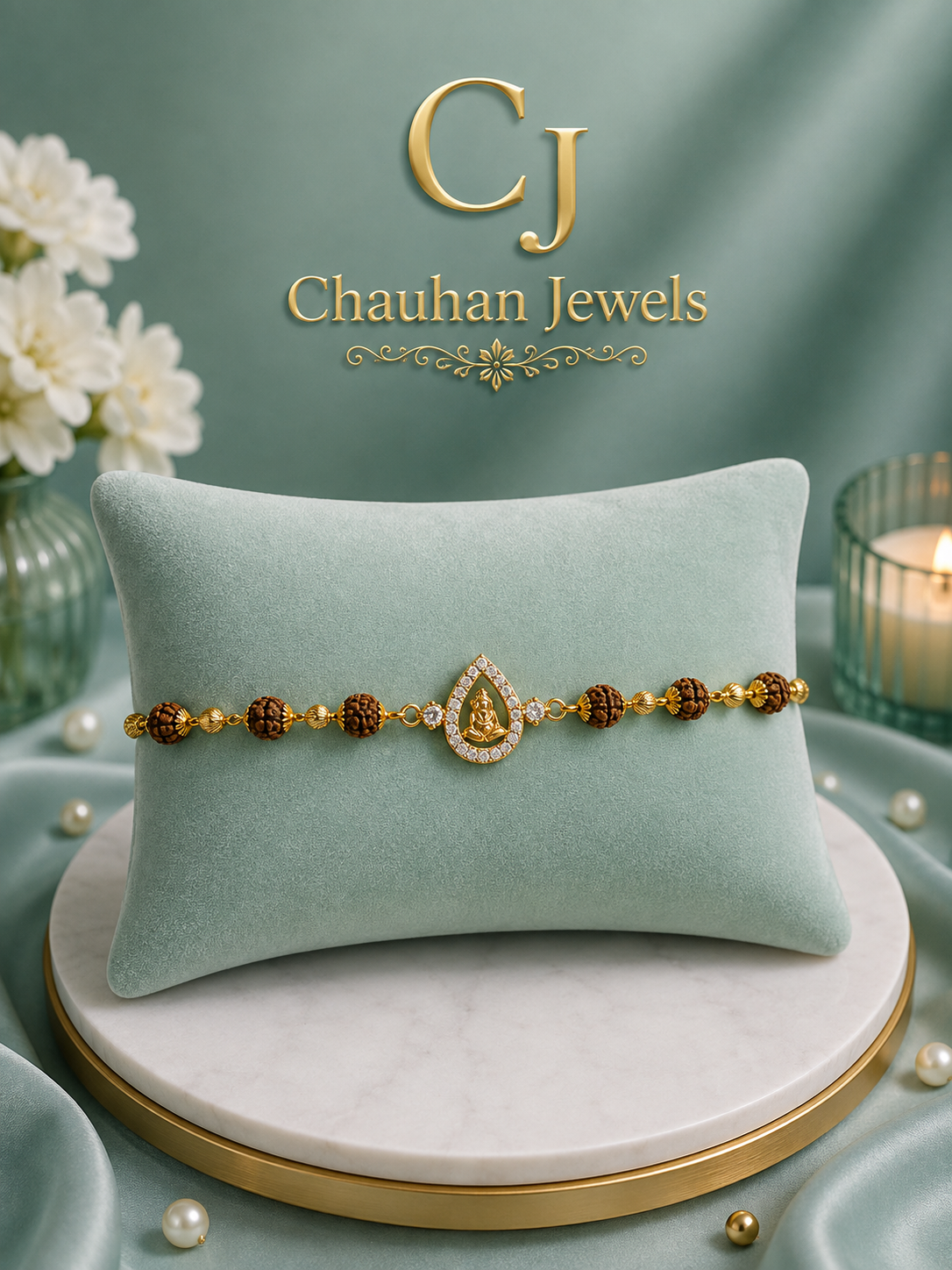 Ganesh Rakhi Bracelet