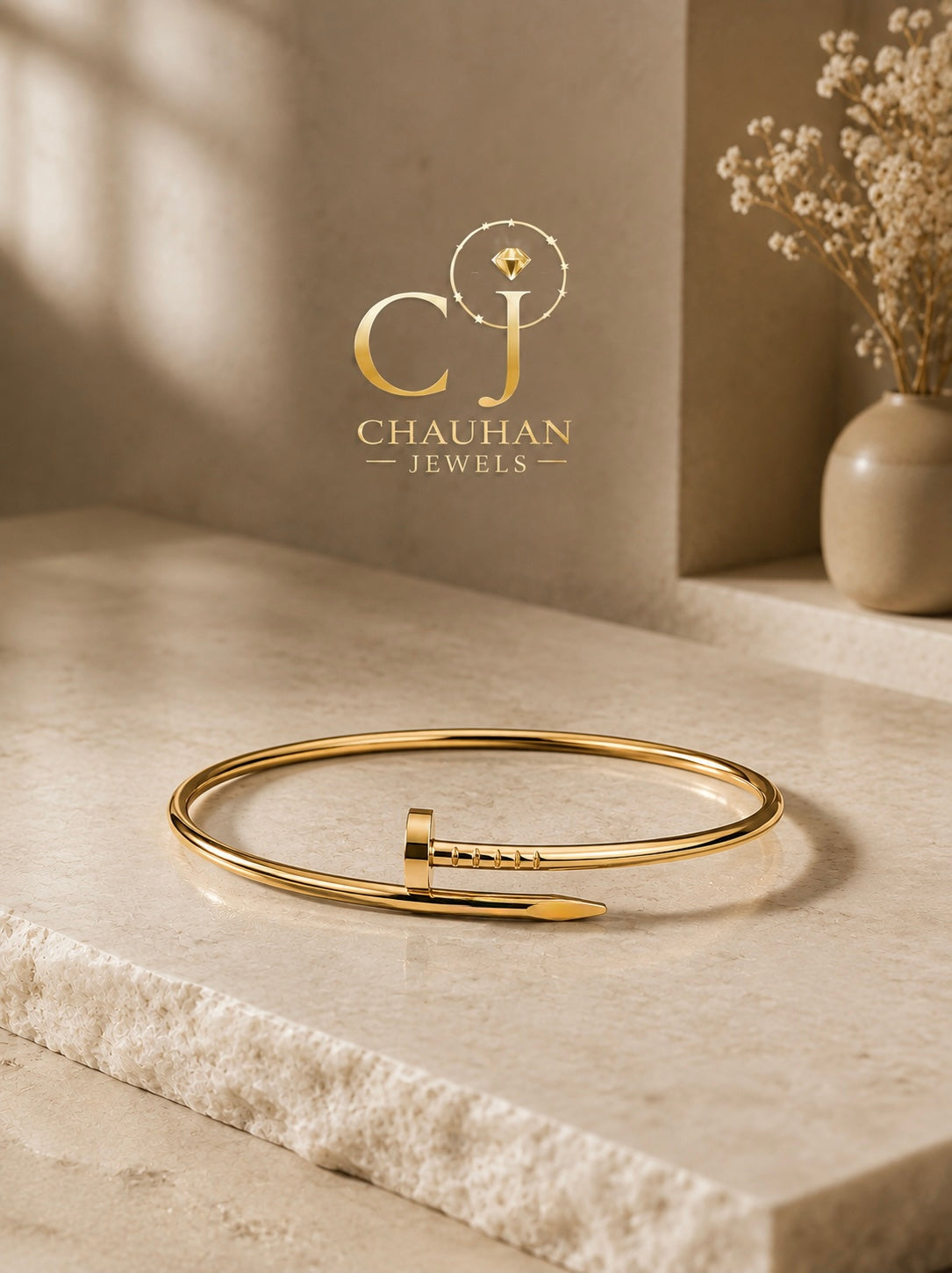 Cartier-Inspired Nail Bracelet