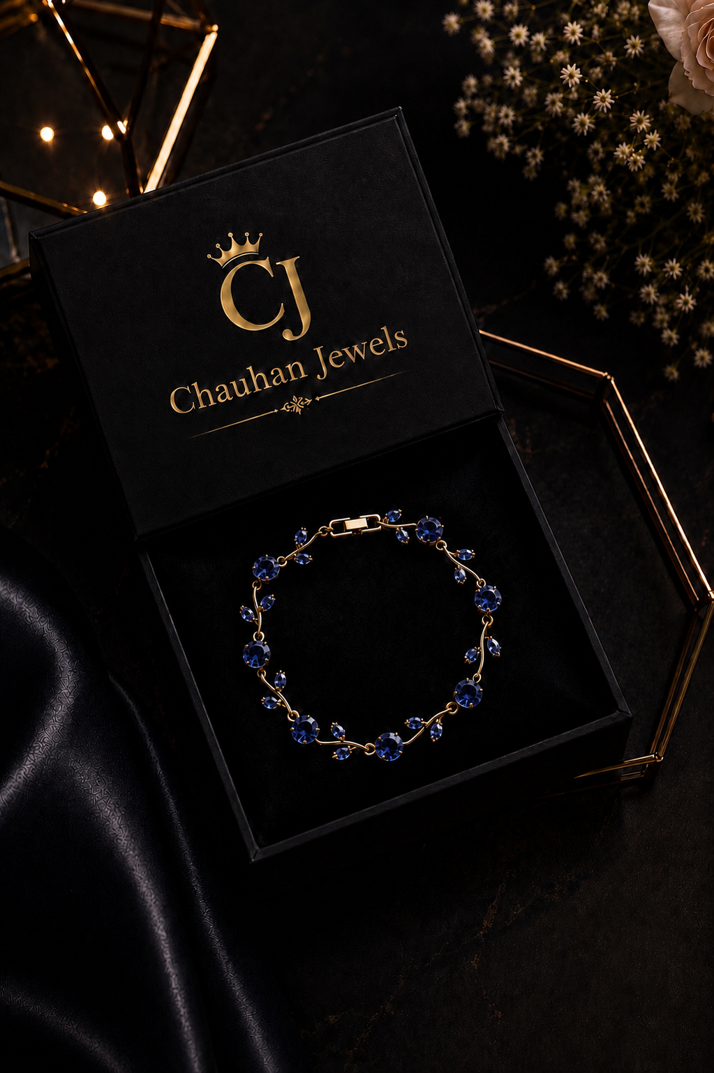 Luxury Tulip Floral Bracelet